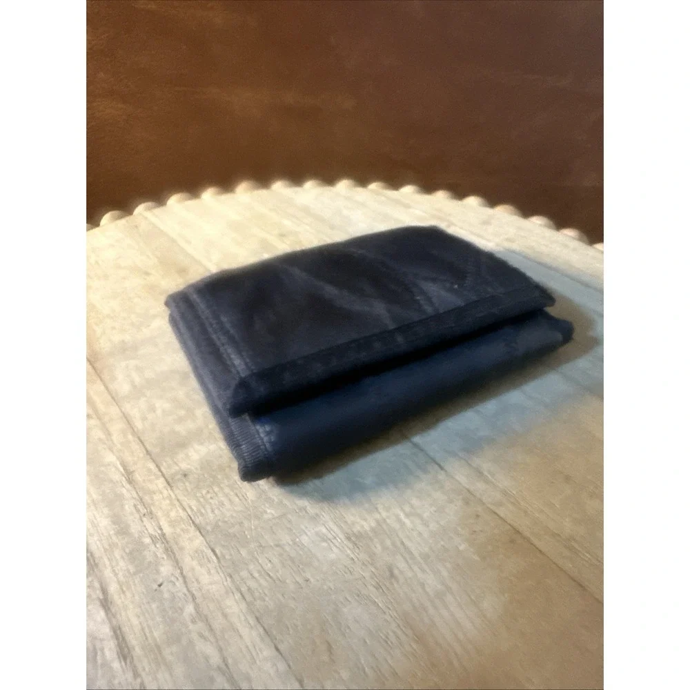 Y2K  Ash Creek Leather Wallet,Black*